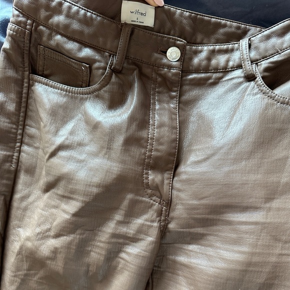 Aritzia Melina pants size 6 brown - Picture 5 of 5